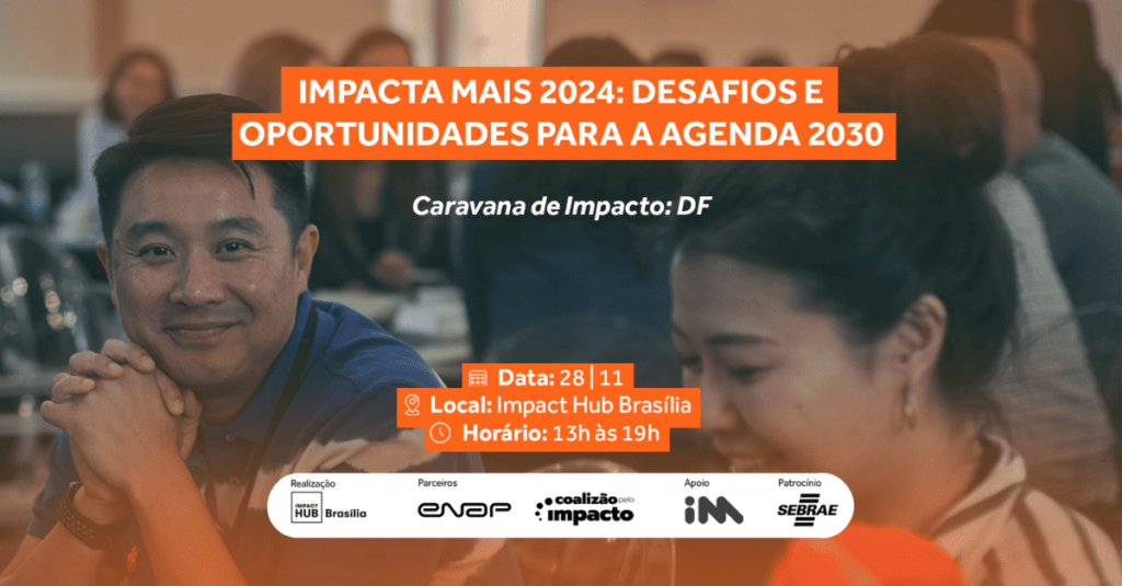 imagem de pessoas para divulgar o evento da impacta mais